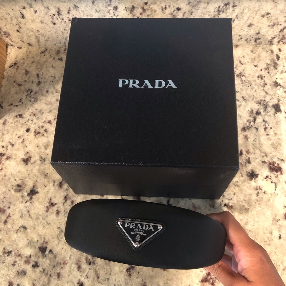 Prada nylon headband
